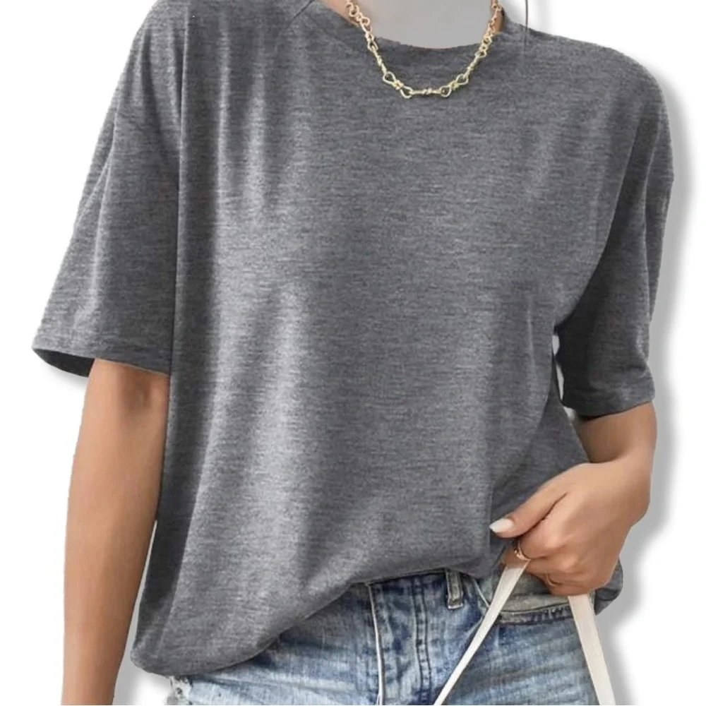 INAWLY 3 Pack Oversize T-Shirt LG - Picture 3 of 4